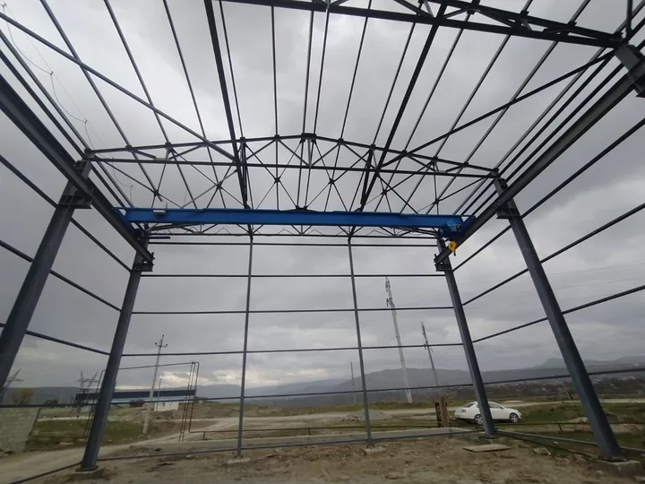 Опорный электрический однобалочный