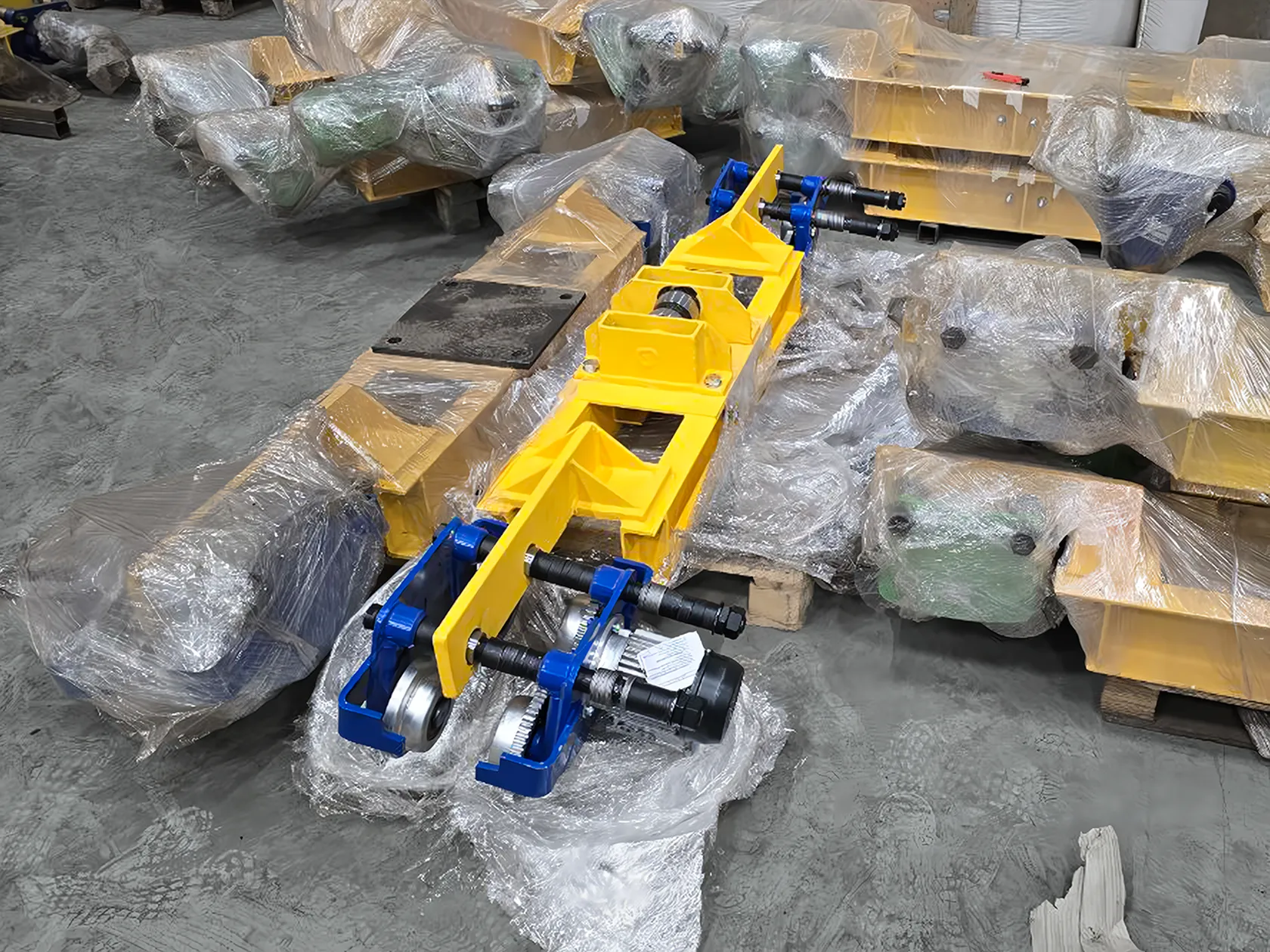 Концевые балки для подвесного крана 